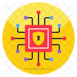 Secure Chip  Icon