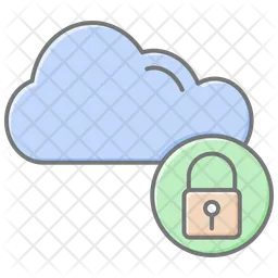 Secure-cloud  Icon