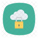 Secure Cloud Cloud Lock Icon