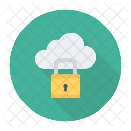 Secure Cloud  Icon