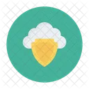 Secure Cloud Icon