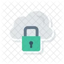 Secure Cloud Lock Icon