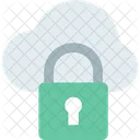M Cloud Data Secure Cloud Cloud Security Icon