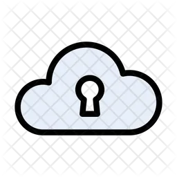 Secure Cloud  Icon