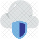 Cloud Computing Cloud Security Icon