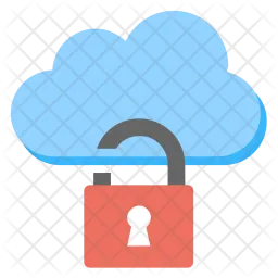 Secure Cloud  Icon