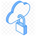 Private Cloud Secure Storage Secure Cloud Icon
