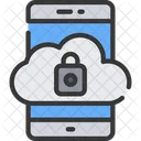 Secure Cloud  Icon