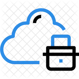 Secure Cloud  Icon