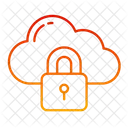 Secure Cloud Cloud Lock Cloud Security Icon