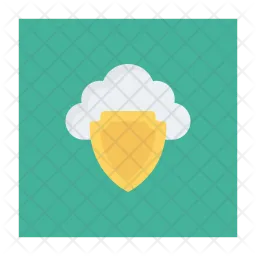 Secure Cloud  Icon