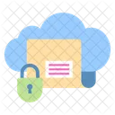 Secure Cloud Folder Icon