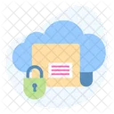 Secure Cloud Folder Icon