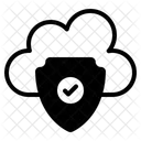 Secure cloud  Icon
