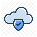Secure Cloud  Icon