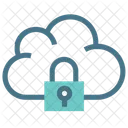 Secure Cloud Service  Icon
