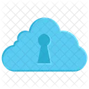 Secure Cloud Storage Cloud Storage Secure Date Icon