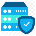 Secure cloud storage  Icon