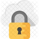 Cloud Padlock Security Icon