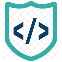 Secure Code Icon - Download in Flat Style