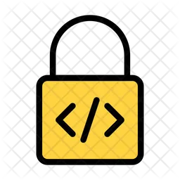 Secure Code  Icon