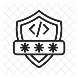 Secure Code  Icon