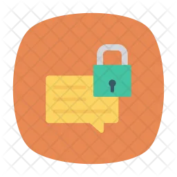 Secure Comment  Icon
