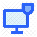 Computer Security Shield Icon