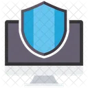 Secure Computer Protection Lock Icon