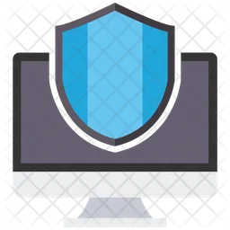 Secure Computer  Icon