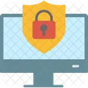 Secure Computer Encrypted Data Secure Data Icon