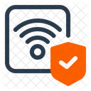 Secure Connection Protected Link Encrypted Network Icon