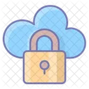Secure Connection Lock Data Icon