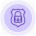 Secure Connection Line Icon Icon