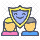 Secure Coulpe Couple Secure Icon