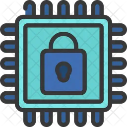 Secure Cpu  Icon