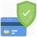Secure Credit Tick Shield Icon