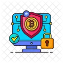 Secure crypto  Icon