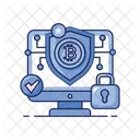 Secure crypto  Icon
