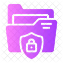 Secure Data Folder Document Icon