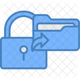 Secure Data  Icon