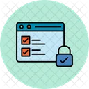 Secure data  Icon