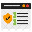 Secure Data Privacy Data Data Protection Icon