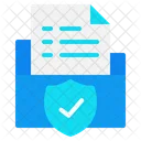 Secure Data Data Protection Security Icon