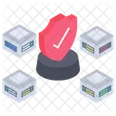 Secure Data Centre  Icon