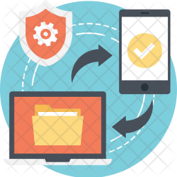 Secure Data Exchange Icon