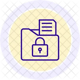 Secure data  Icon