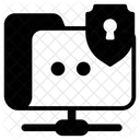Secure Data  Icon