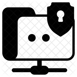 Secure Data  Icon