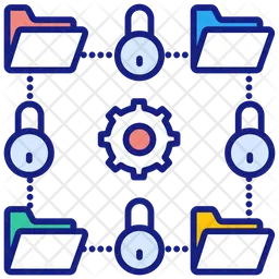 Secure Data  Icon